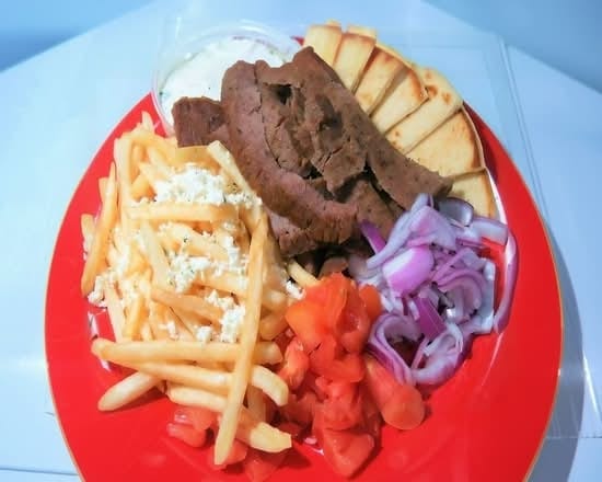 Gyro Meat Plate.