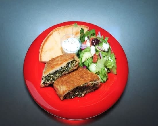 Spanakopita Plate.