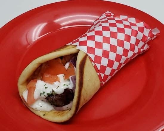 Lamb Souvlaki.