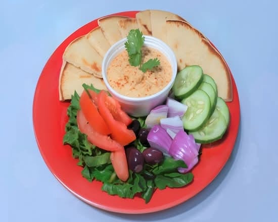 Hummus Plate.